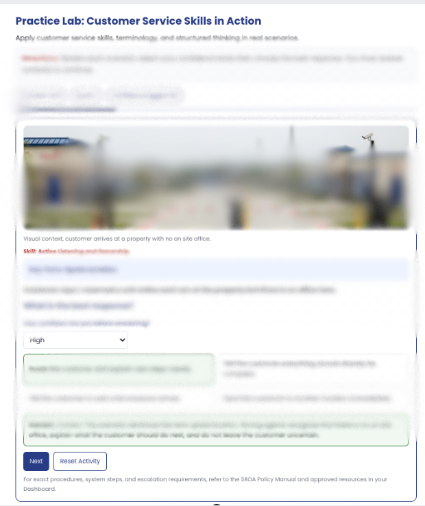 Positive coaching feedback