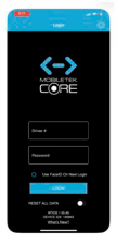 Driver login