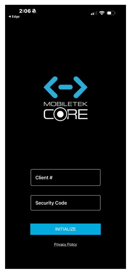 Client ID and Security Code