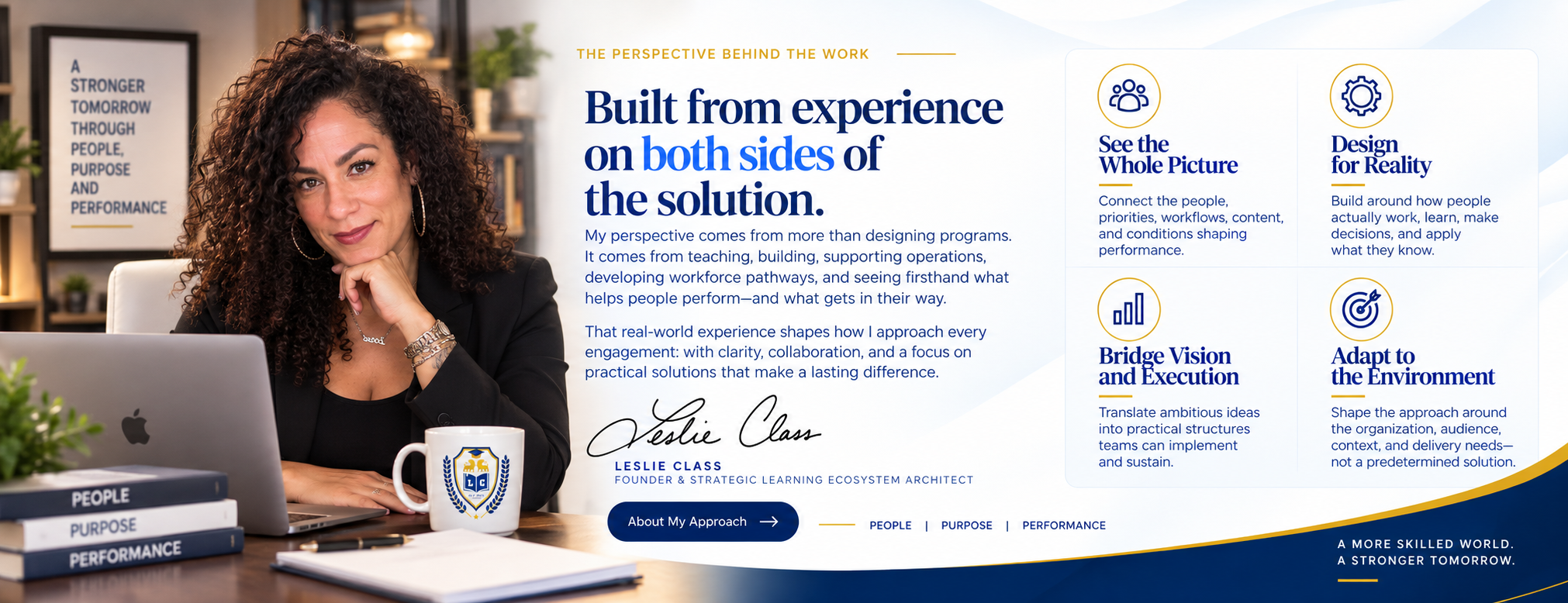 Leslie Class — Built from experience on both sides of the solution
