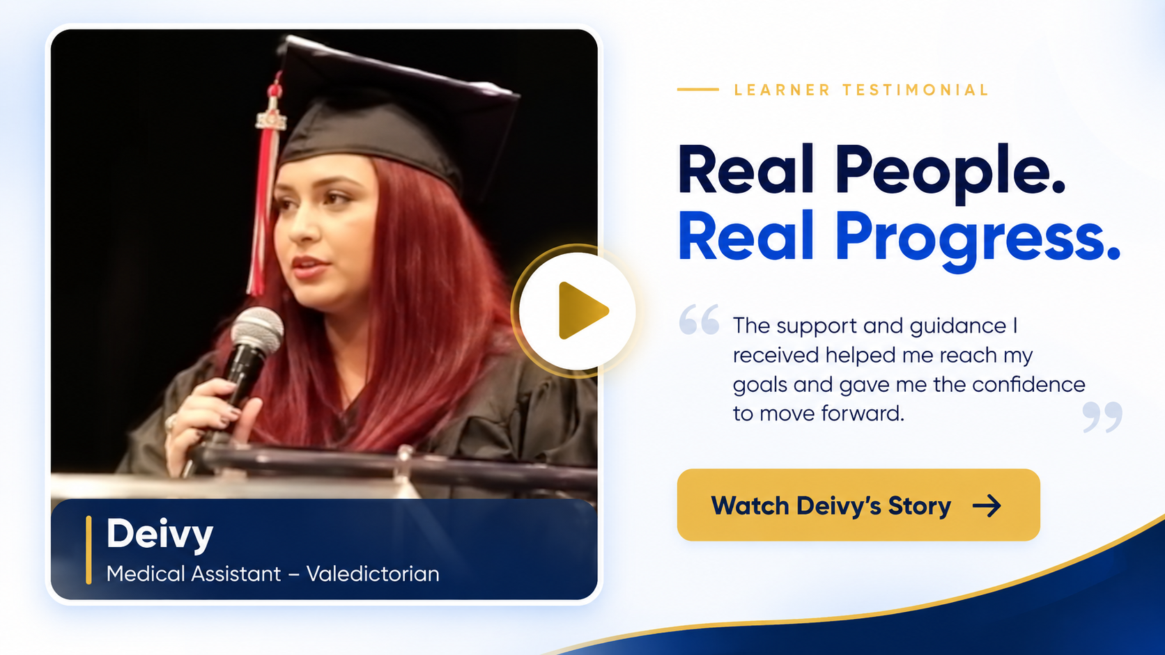 Deivy learner testimonial cover