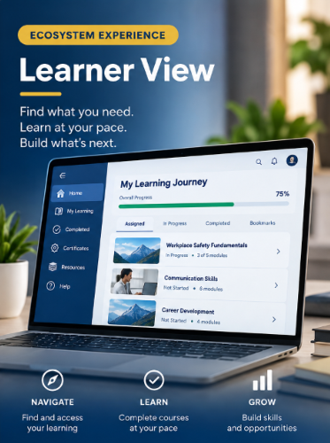 Learner View learning ecosystem experience