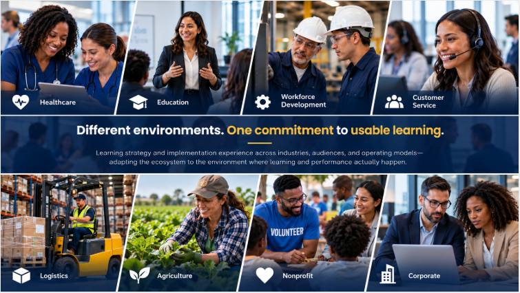 Cross-sector learning and workforce environments