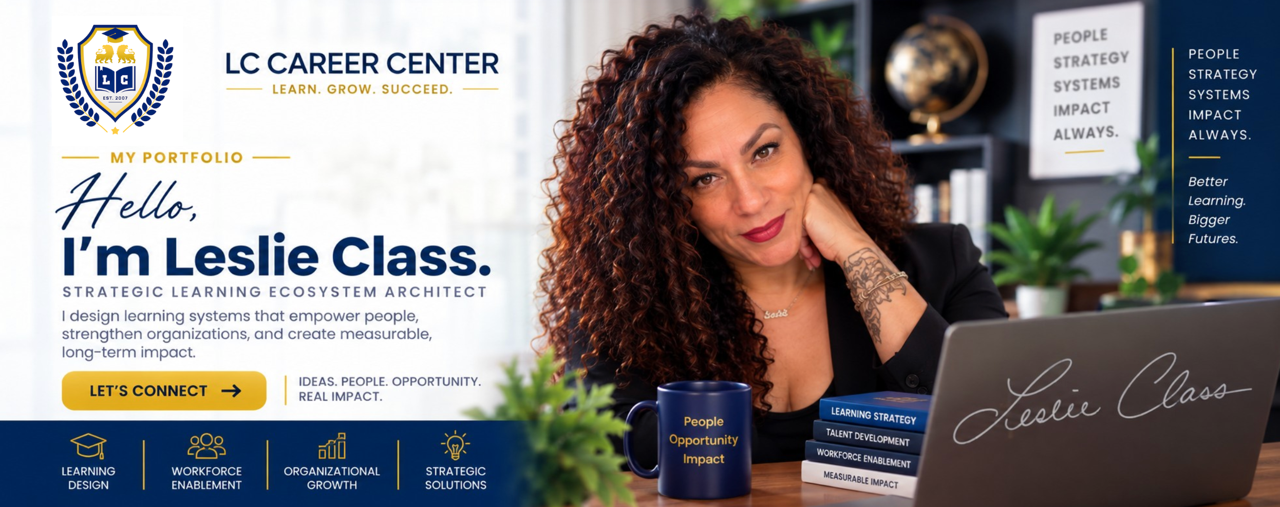 Leslie Class — Strategic Learning Ecosystem Architect