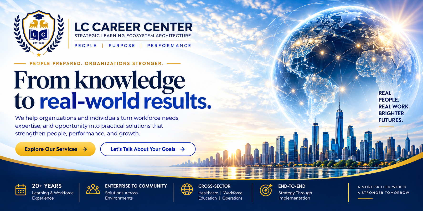 LC Career Center — strategic learning ecosystem architecture