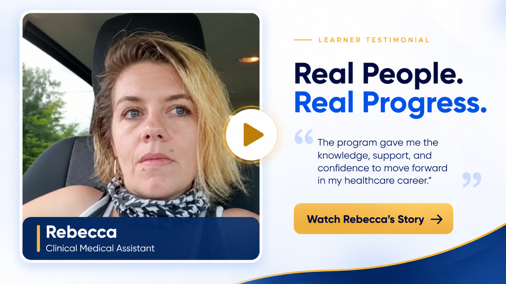 Rebecca learner testimonial cover